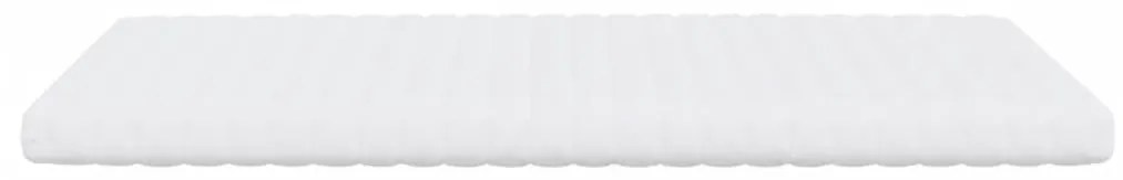 Colchão de espuma 140x190 cm 7 zonas dureza 20 ILD branco