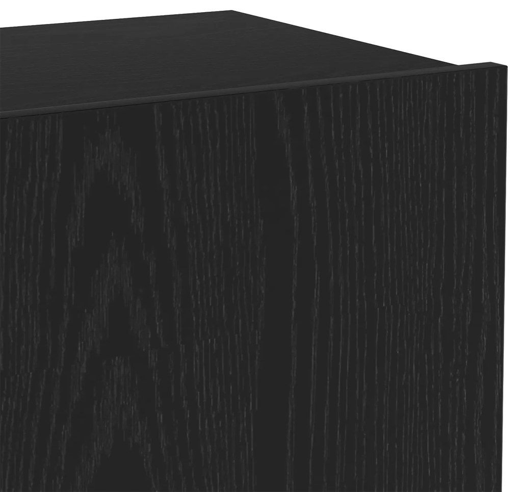 Conjunto de Estante de TV vidaXL com 4 Peças Montadas na Parede em Mad