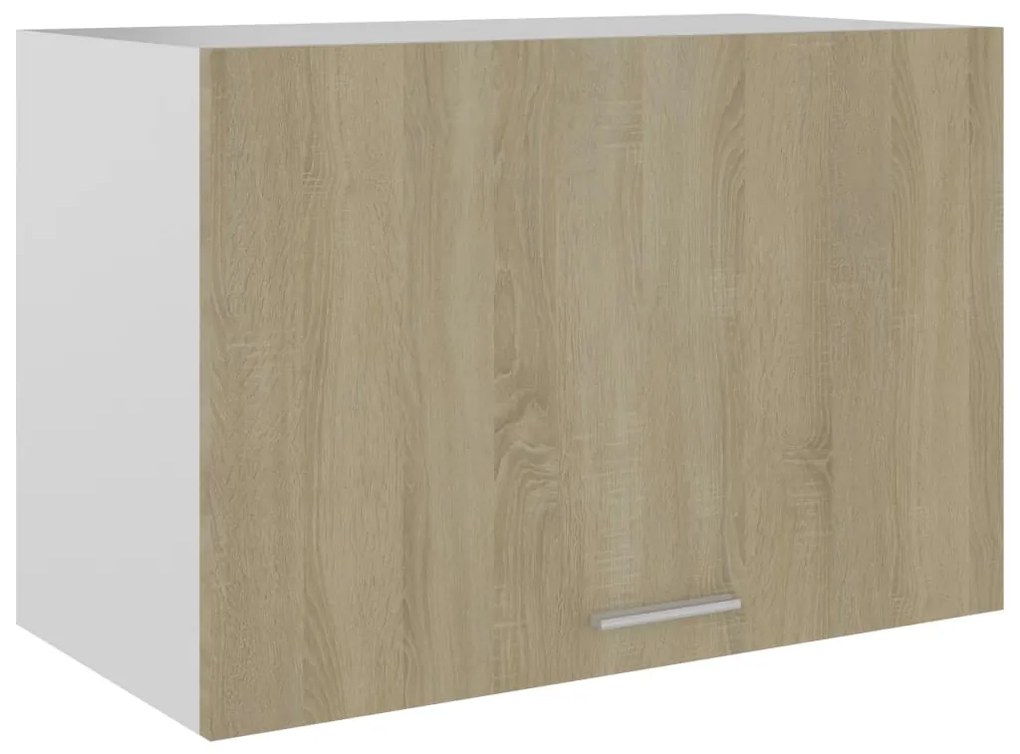 802516 vidaXL Armário de parede 60x31x40 cm contraplacado cor carvalho