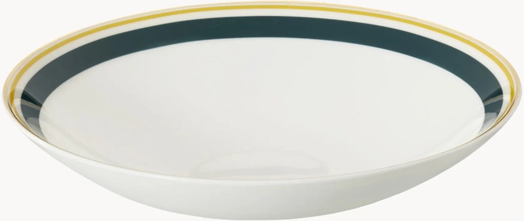 Taças de servir em porcelana fine bone china Capri, conjunto de 6