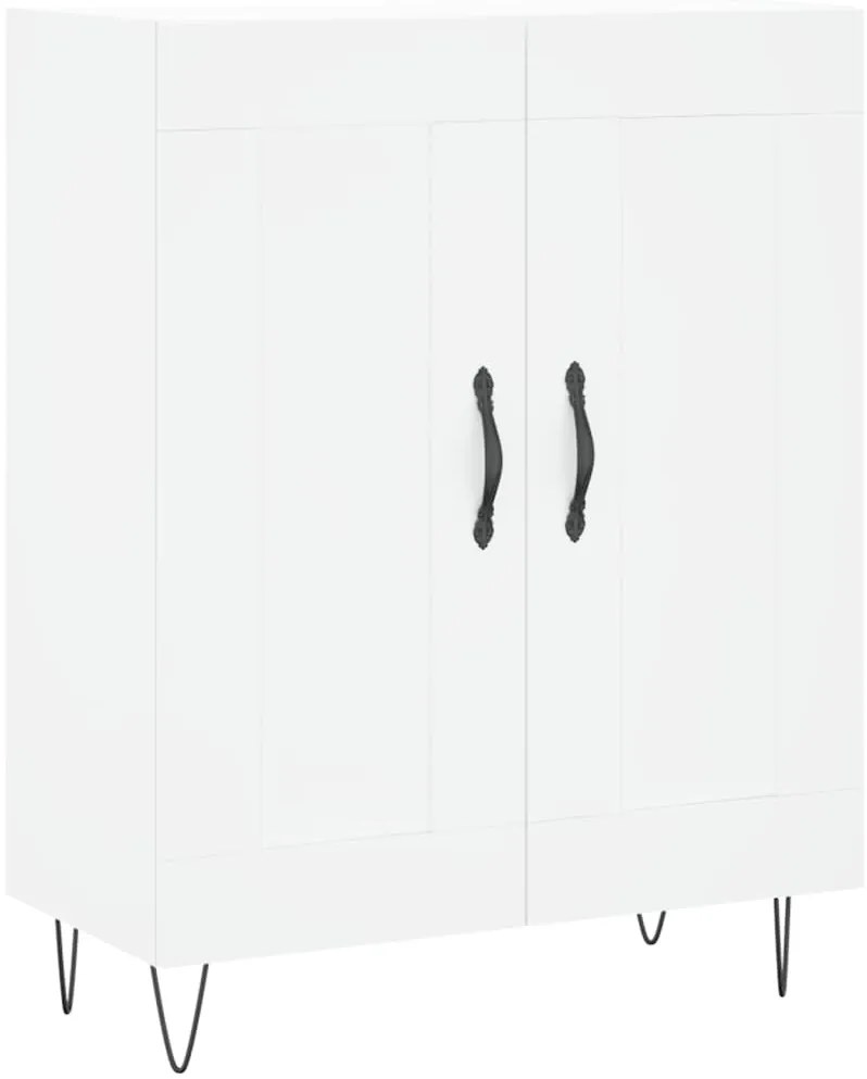 Armário alto 69,5x34x180 cm derivados de madeira branco