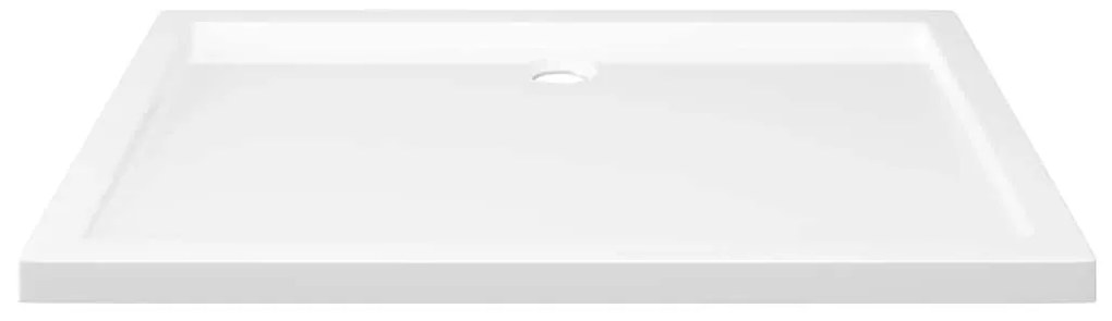 Base de chuveiro retangular 80x110 cm ABS branco