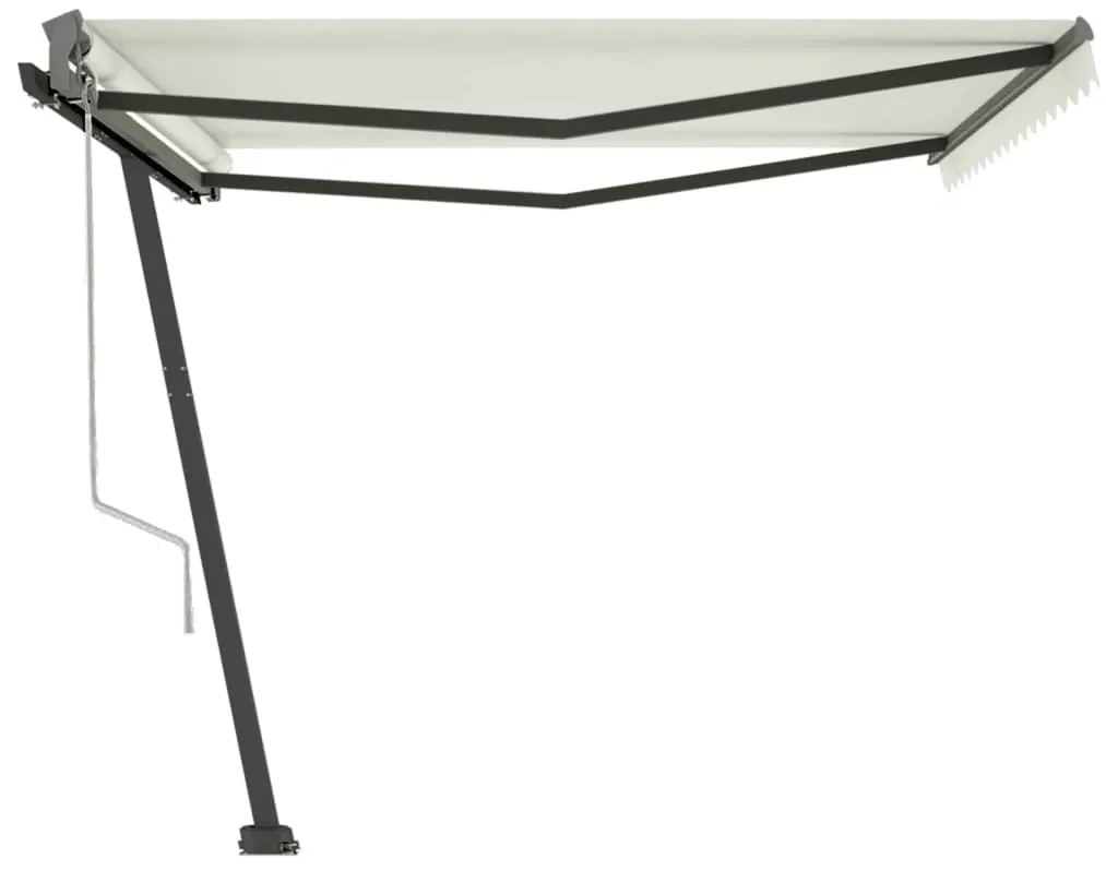 Toldo automático independente 450x300 cm cor creme