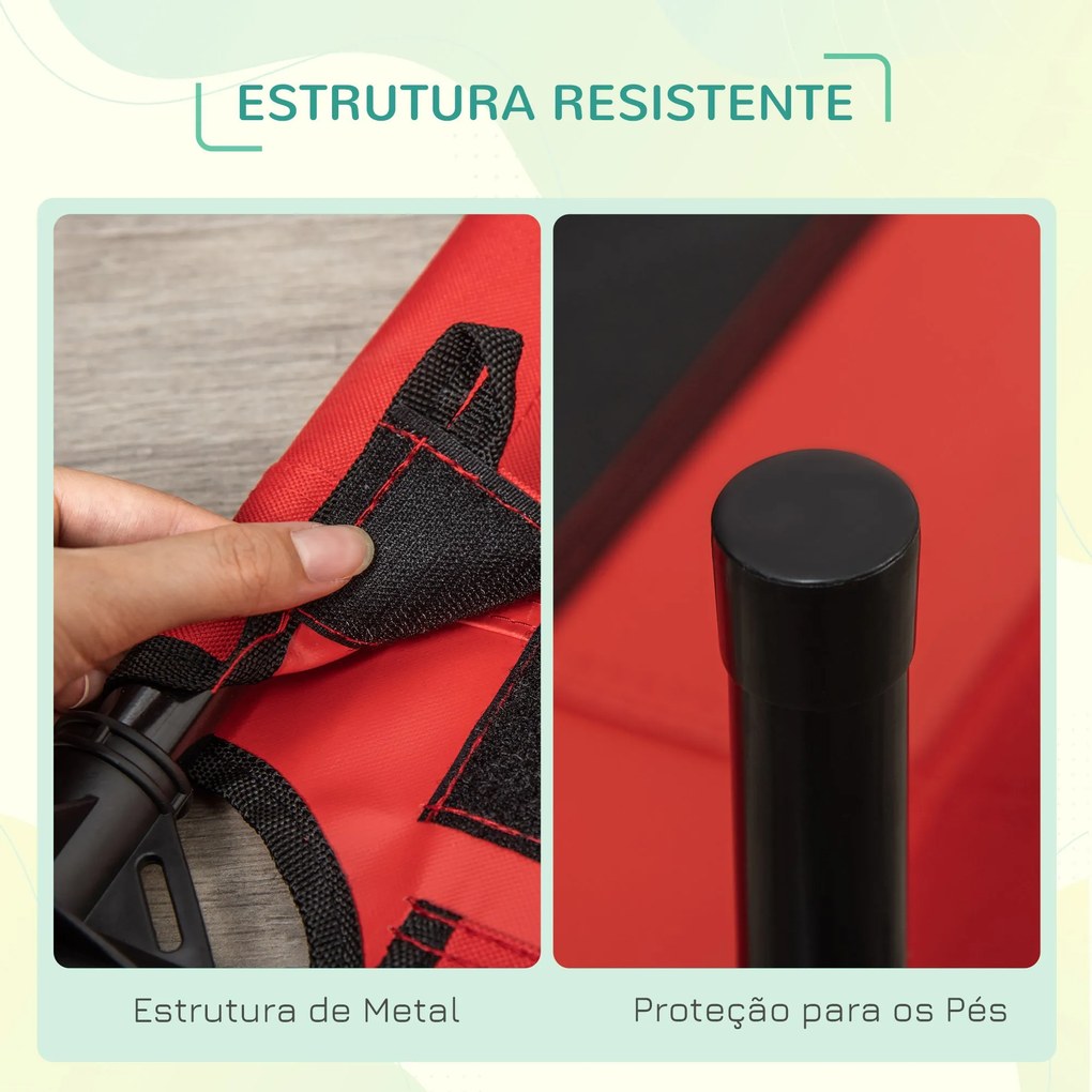 PawHut Cama para Animais de Estimação Cama Elevada para Cães Gatos Por