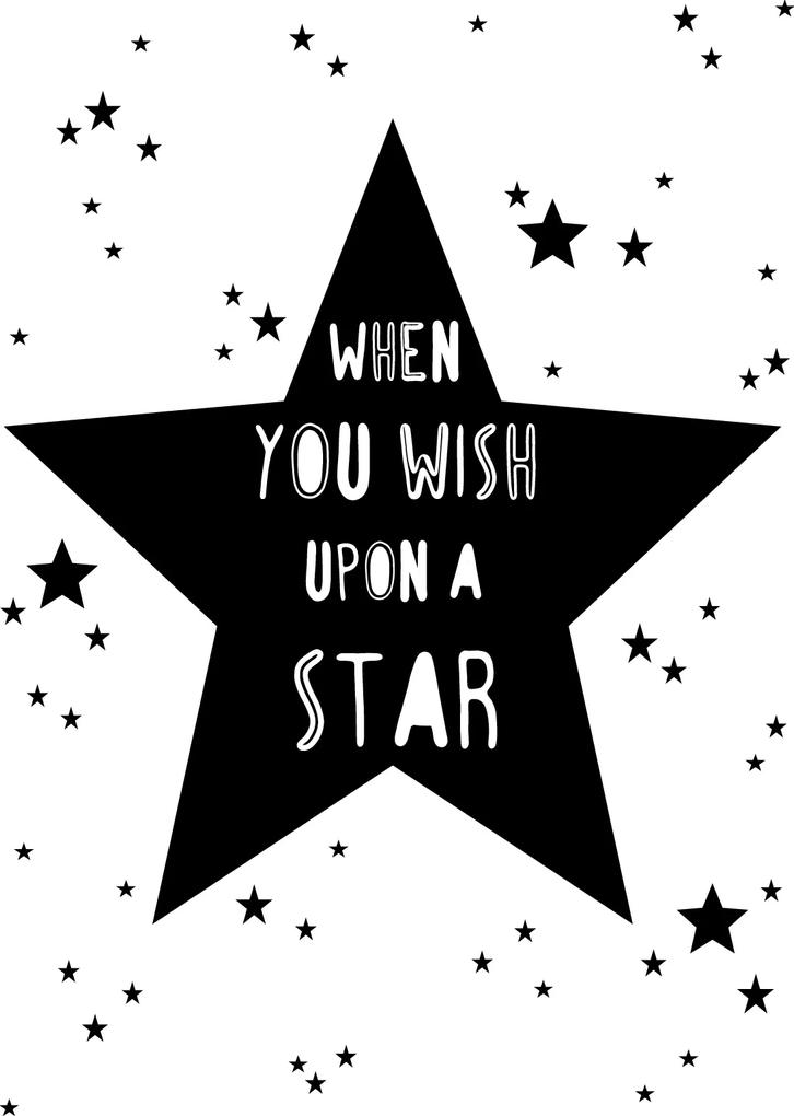Póster "When you wish upon a star"