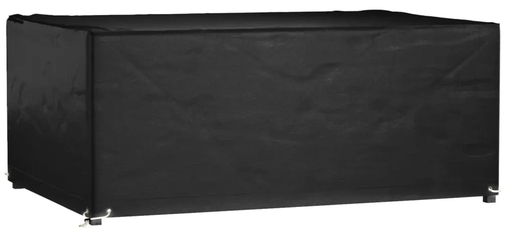 Capa p/ mobiliário de jardim 8 ilhós 180x122x75 cm retangular