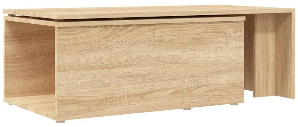 Mesa de centro 150x50x35cm derivados de madeira carvalho sonoma
