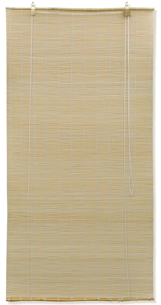 Estore de enrolar 80 x 160 cm bambu natural