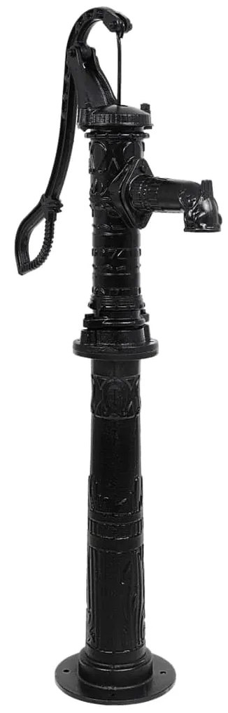 vidaXL Bomba de água para jardim com suporte de ferro fundido