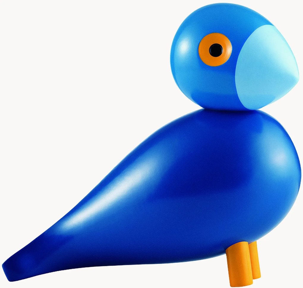 Objeto decorativo em madeira de faia Songbird Kay