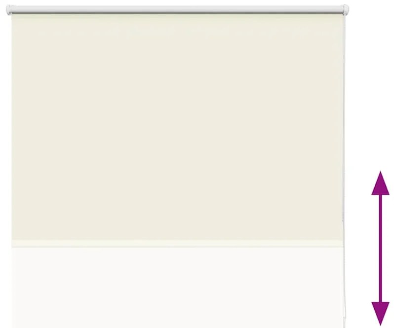 Persiana de enrolar 100x130 cm largura tecido 95,7 cm poliéster