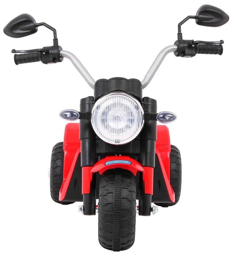 Mota elétrica para crianças 6V, Minimoto, 1 a 3,5 anos Vermelha