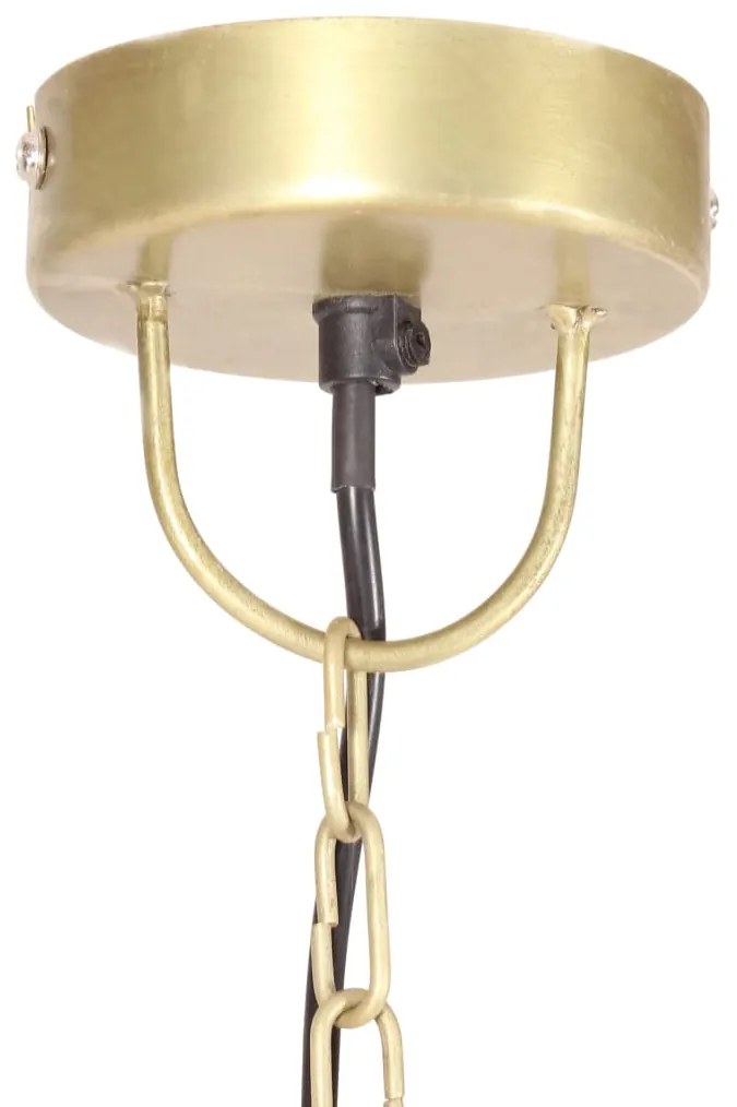 Candeeiro suspenso industrial redondo 25 W 32 cm E27 bronze