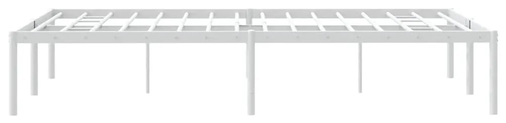 Estrutura de cama 135x190 cm metal branco