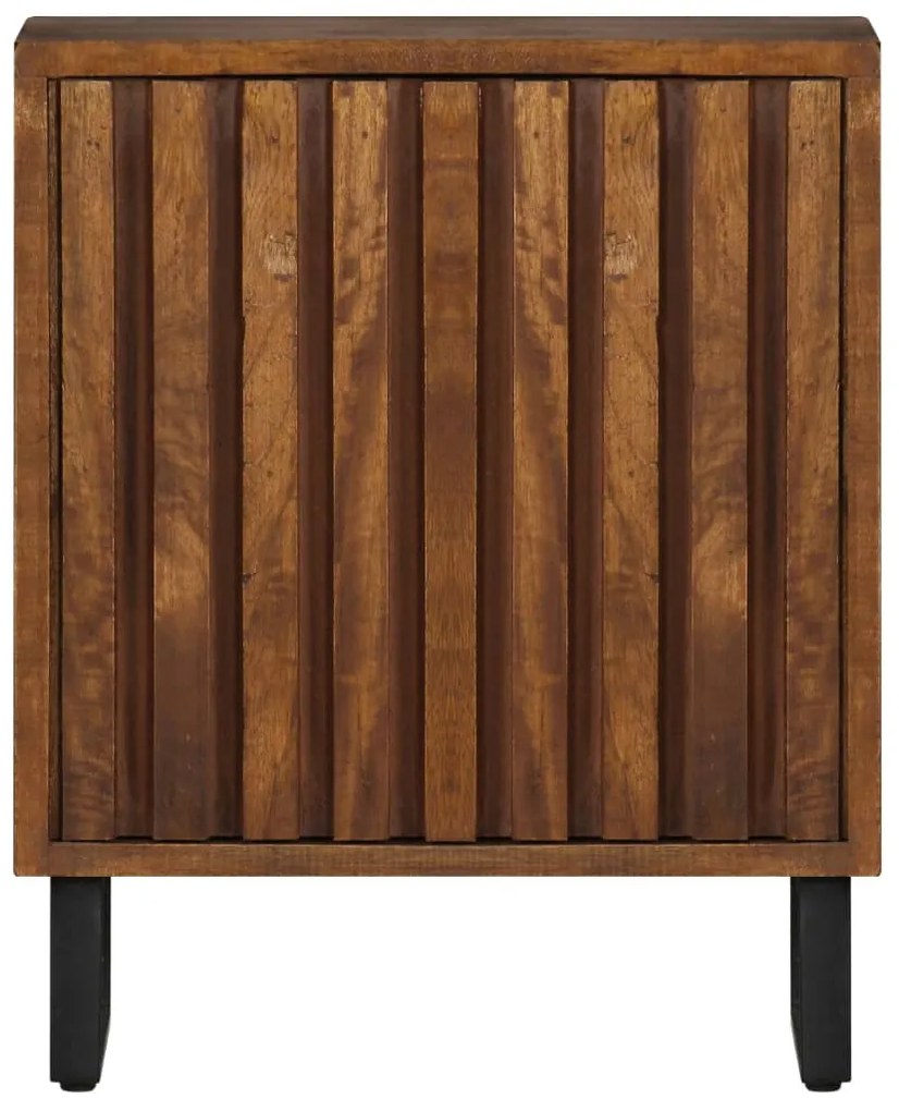 Mesa-de-cabeceira 40x30x50 cm madeira de mangueira maciça