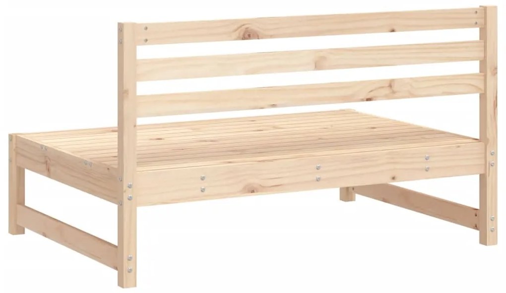 Sofás de centro para jardim 2 pcs 120x80 cm pinho maciço