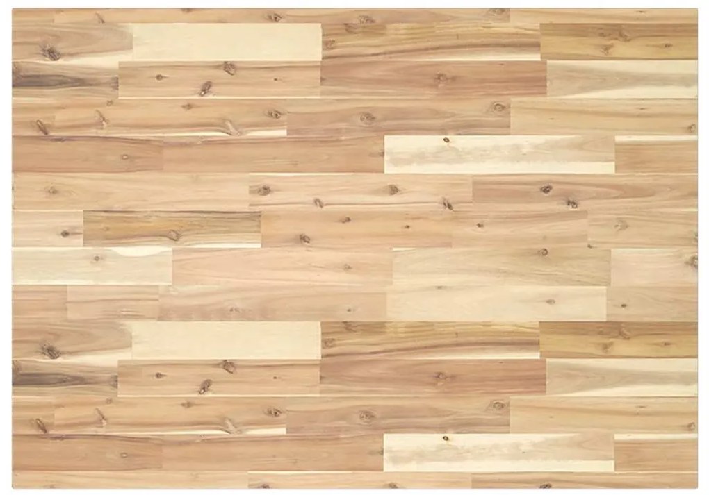 vidaXL Tampo de secretária 100x70x2 cm acácia maciça não tratada