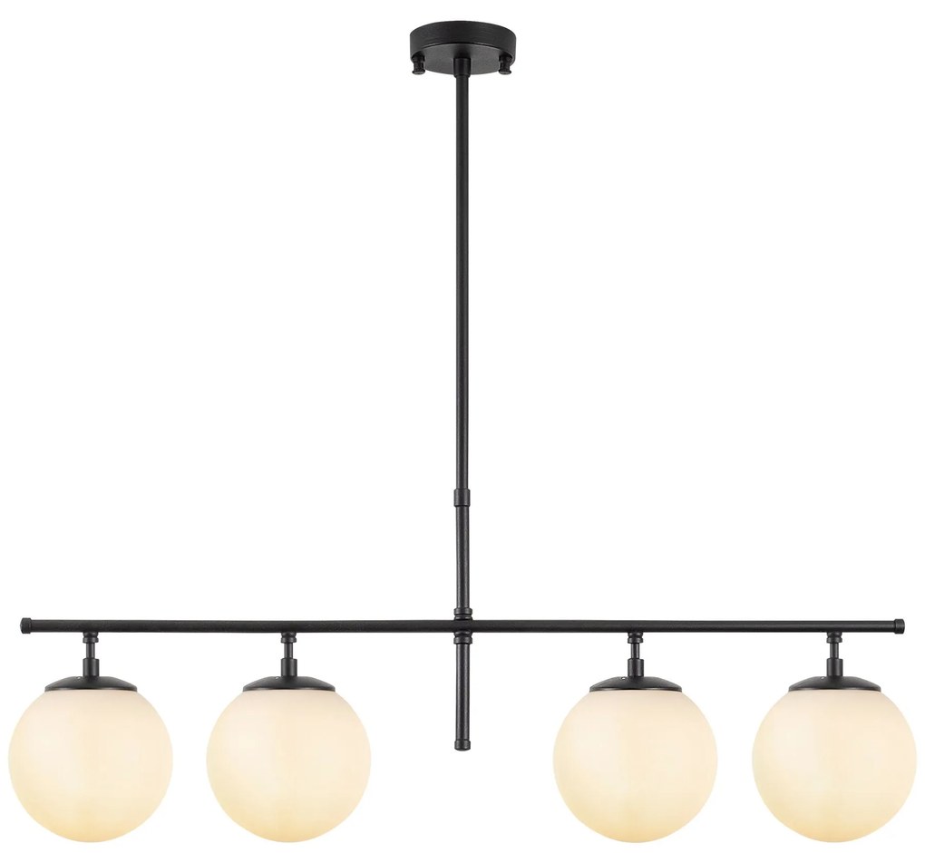 Chandelier Roe – Black Cream – 81 x 15 x 36-76 cm