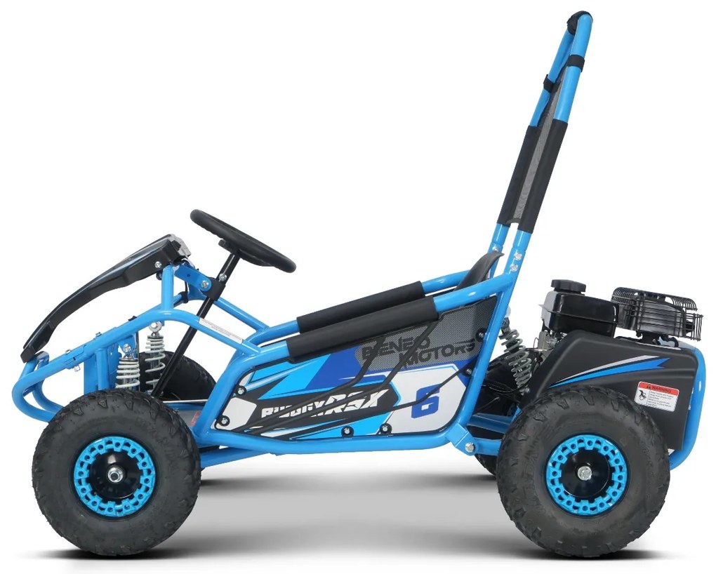 Buggy Kart a gasolina para crianças Motors BUGGY RSX - 98 cm³ Azul