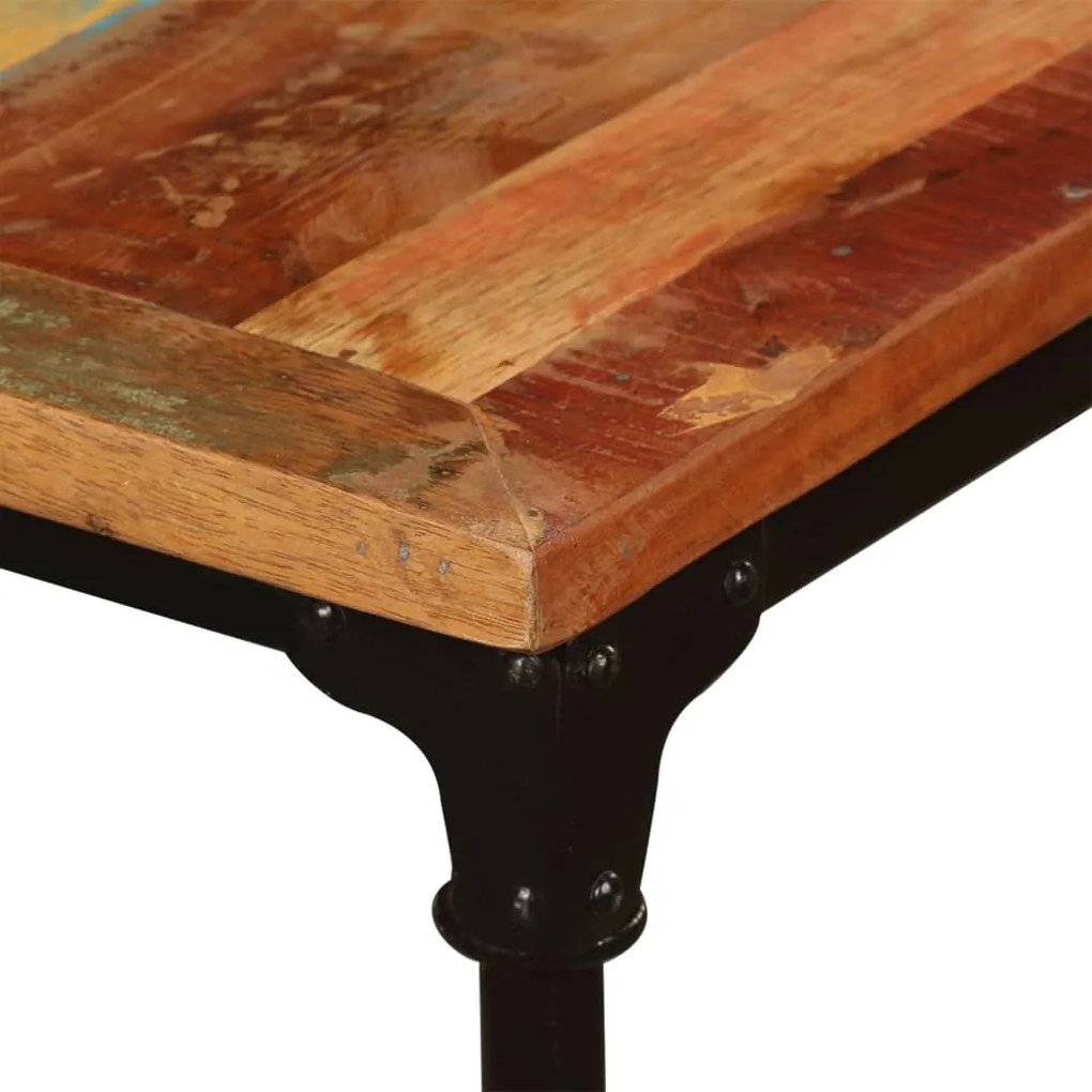 Mesa de jantar madeira reciclada maciça 240 cm