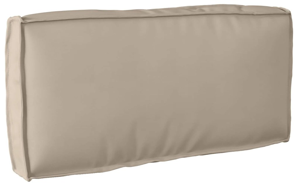 vidaXL Almofada Cinzento-acastanhado 80 x 40 x 12 cm Tecido Oxford