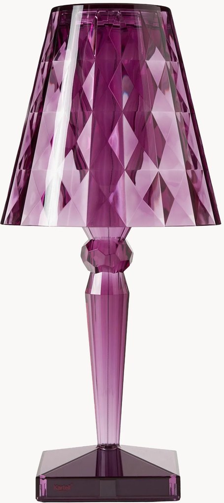 Candeeiro de mesa LED portátil e regulável Big Battery, Alt 37 cm