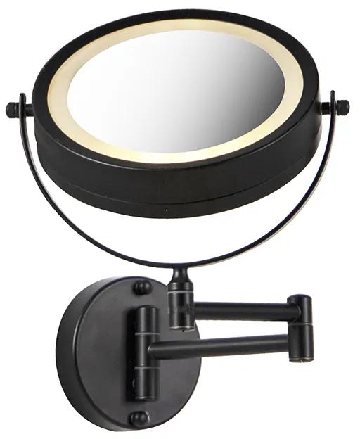 Espelho de banheiro design preto LED dirigível IP44 - VICINO Moderno