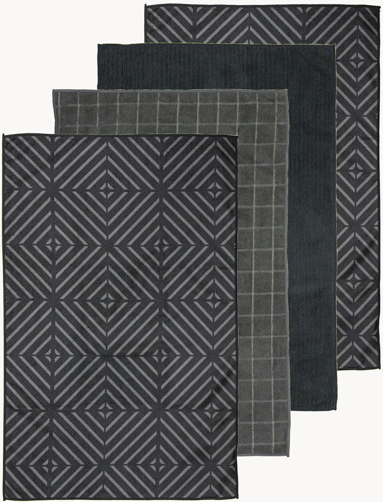 Panos de cozinha Benton, conjunto de 4