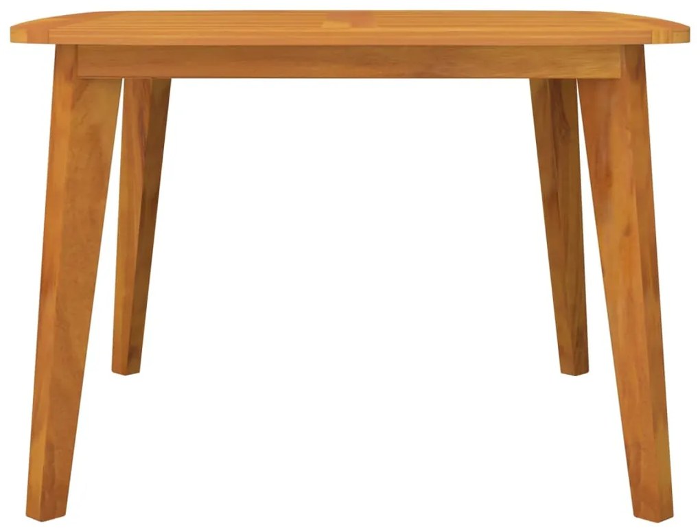 Mesa de jardim 110x110x75 cm madeira de acácia maciça