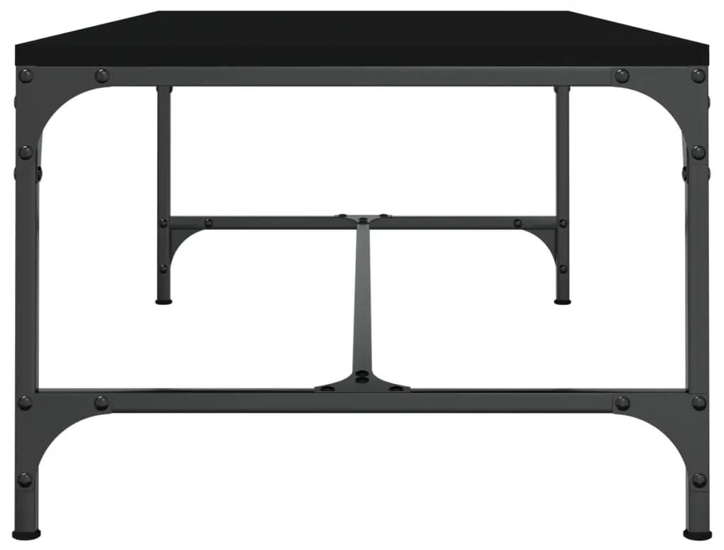 Mesa de centro 80x50x35 cm derivados de madeira preto