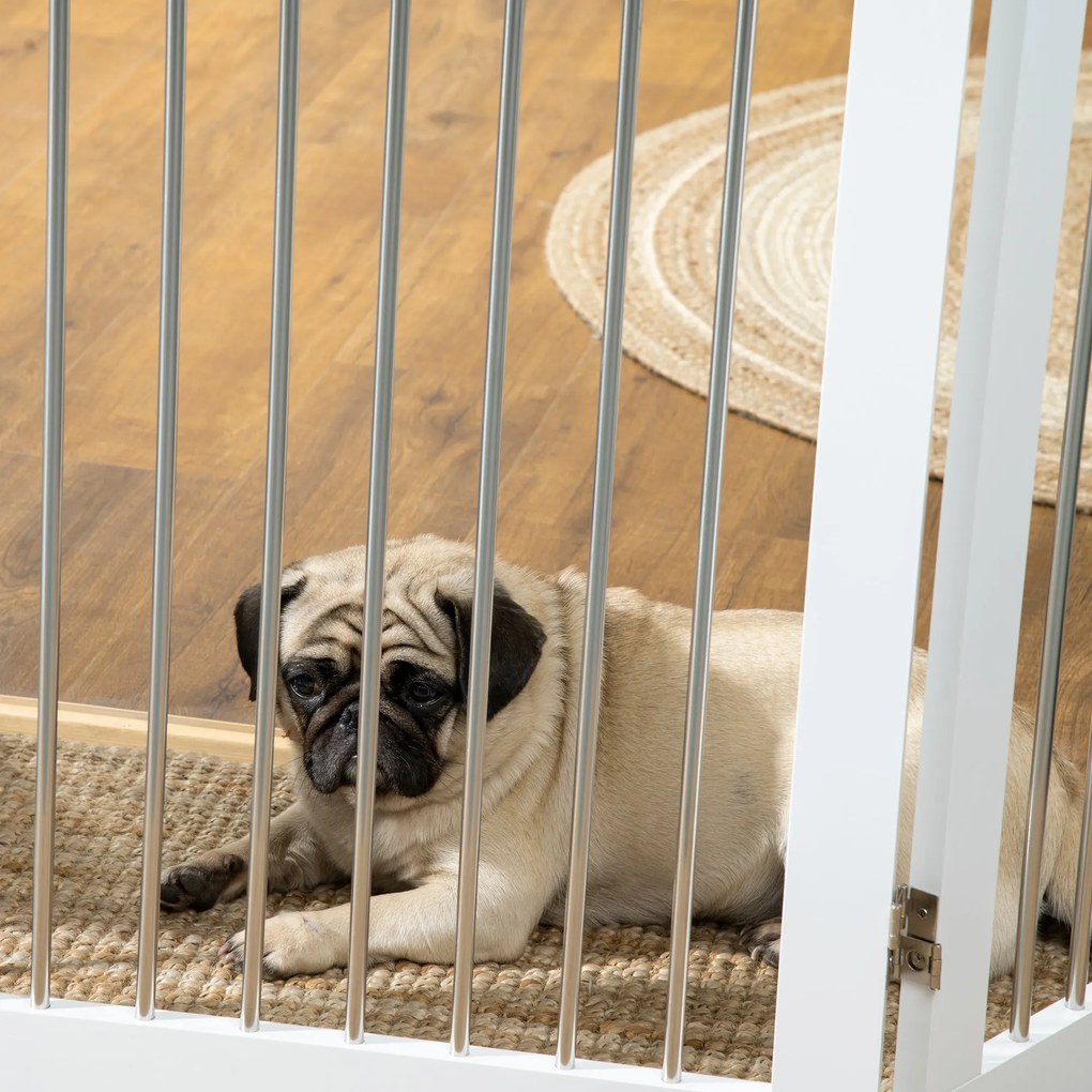 PawHut Barreira de Segurança para Cães Barreira de Segurança para Esca