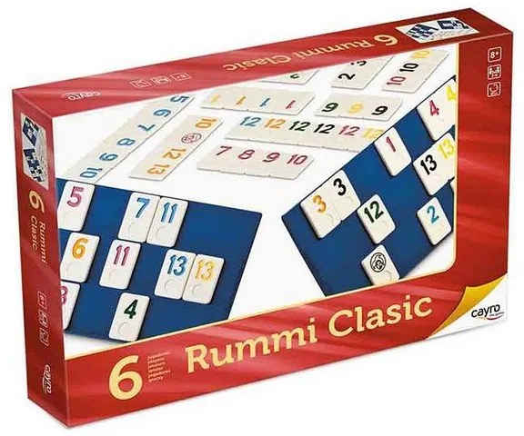 Jogo de Mesa Rummi Classic Cayro (es-pt-en-fr-it-de) (es-pt-en-fr-it-gr) (35 X 26 X 6 cm)