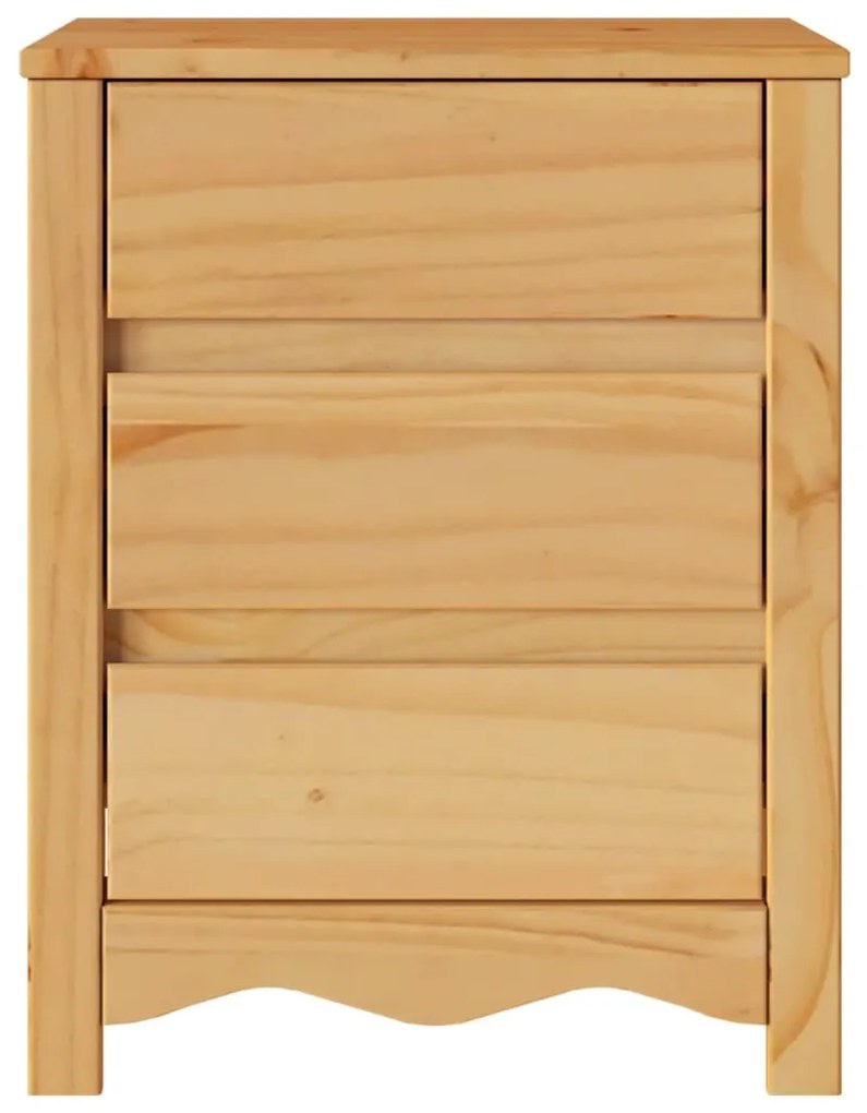 Cabeceira de Cama vidaXL "DRAMMEN" 45x35x56 cm Madeira Sólida de Pinho