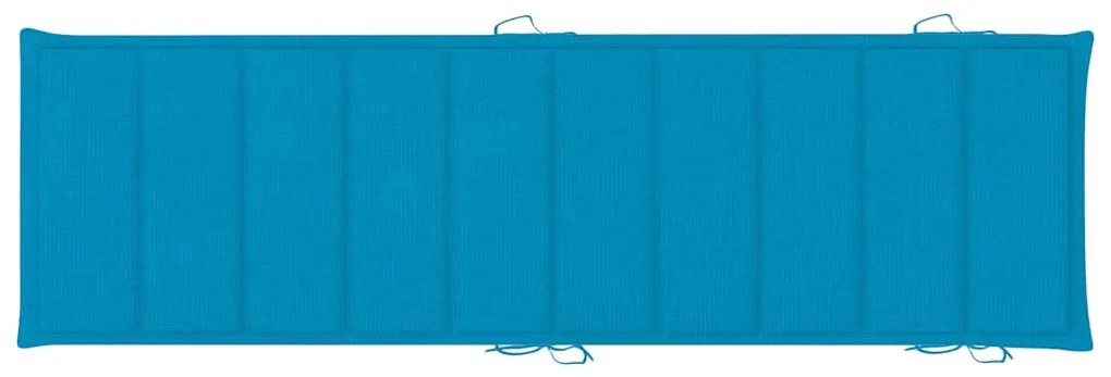 Espreguiçadeiras com almofadões 2 pcs madeira de acácia maciça