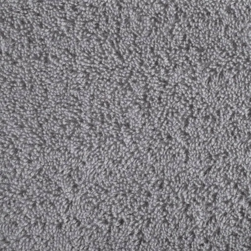 Toalhas de banho premium SOLUND 4pcs 100x150cm 600gsm cinzento