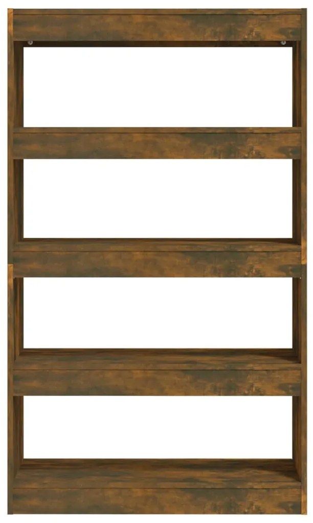 Estante/divisória 80x30x135cm derivados madeira carvalho fumado