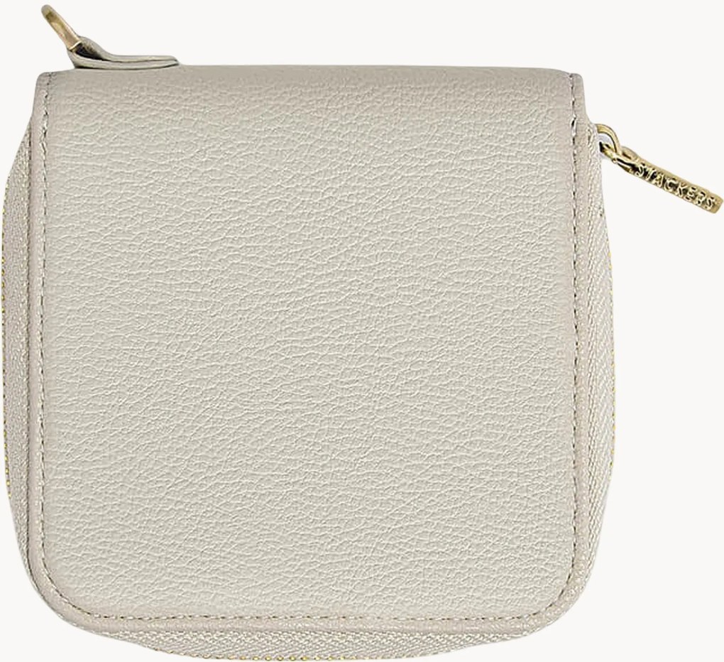 Rolo compacto para joias em bege