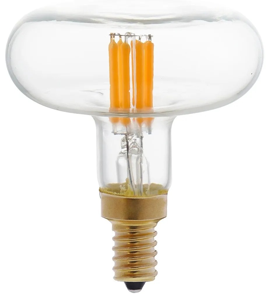 DASH D66 LED Clear bulb straight filament 4W E14 Dimmable 2700K