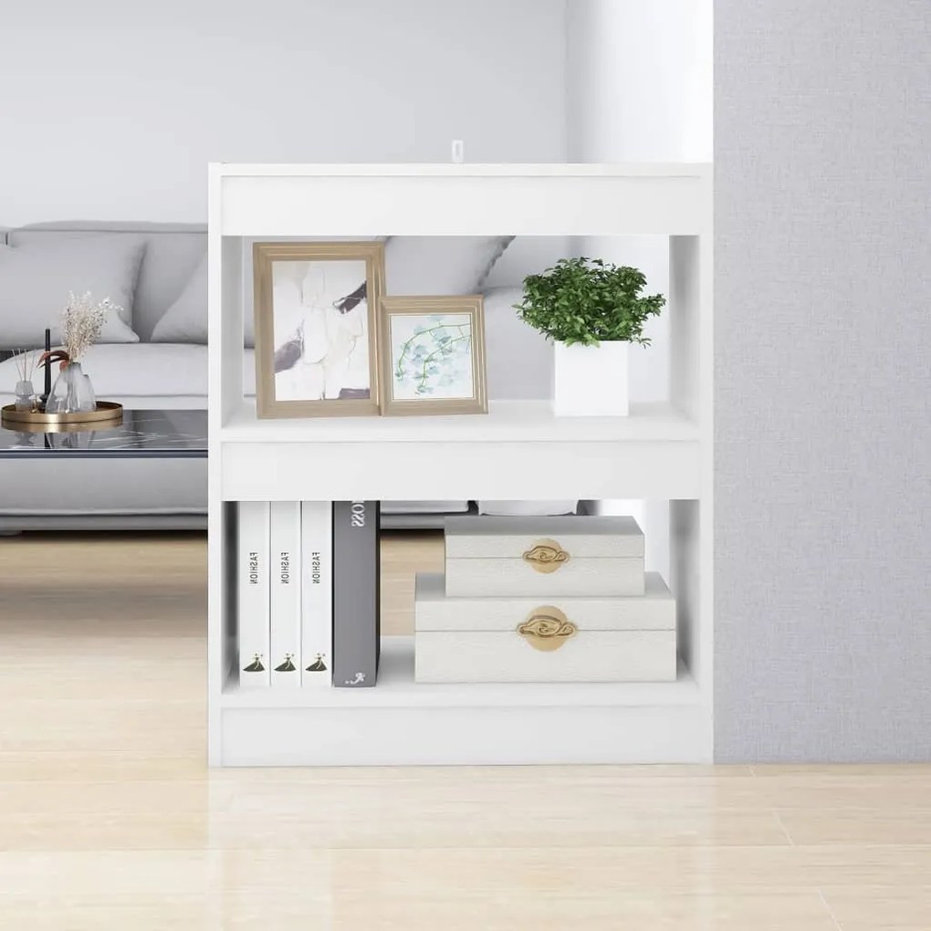 811646 vidaXL Estante/divisória 60x30x72 cm branco