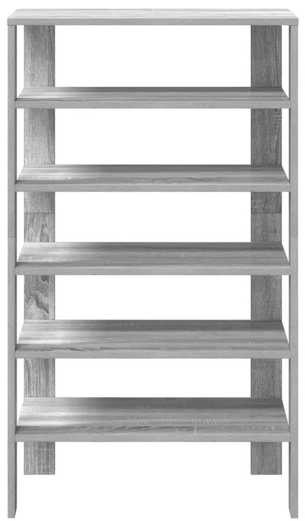 Sapateira 61x32x105 cm derivados de madeira cinzento sonoma