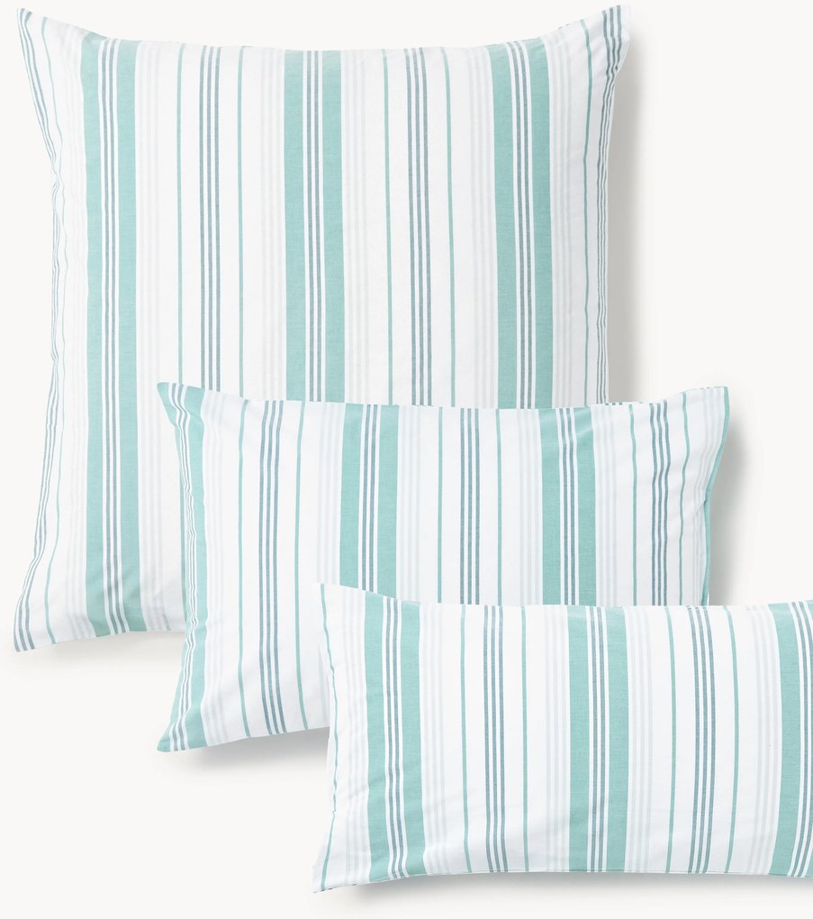 Fronha de almofada em percal de algodão Hildy