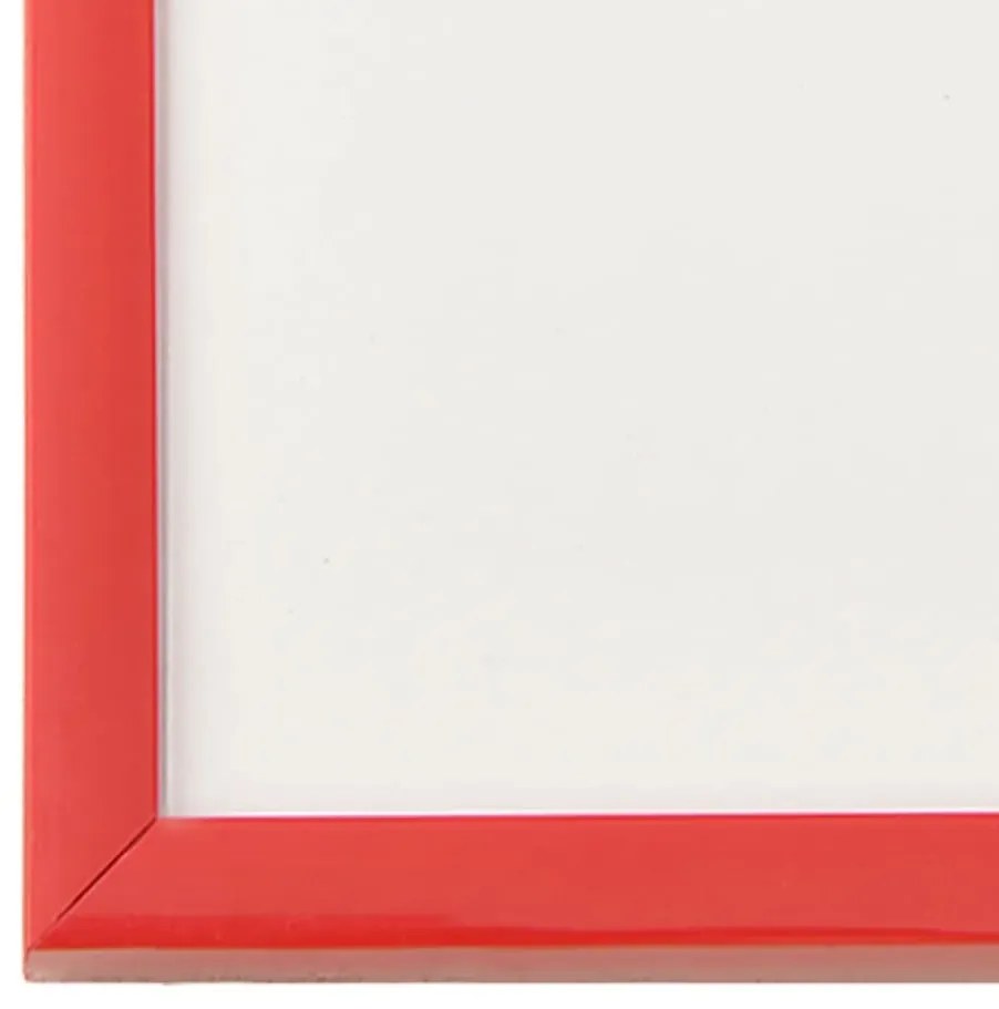 Molduras para parede ou mesa 5 pcs 70x90 cm MDF vermelho