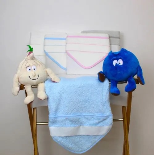 Toalha Banho Bebé Para Bordar Personalizada