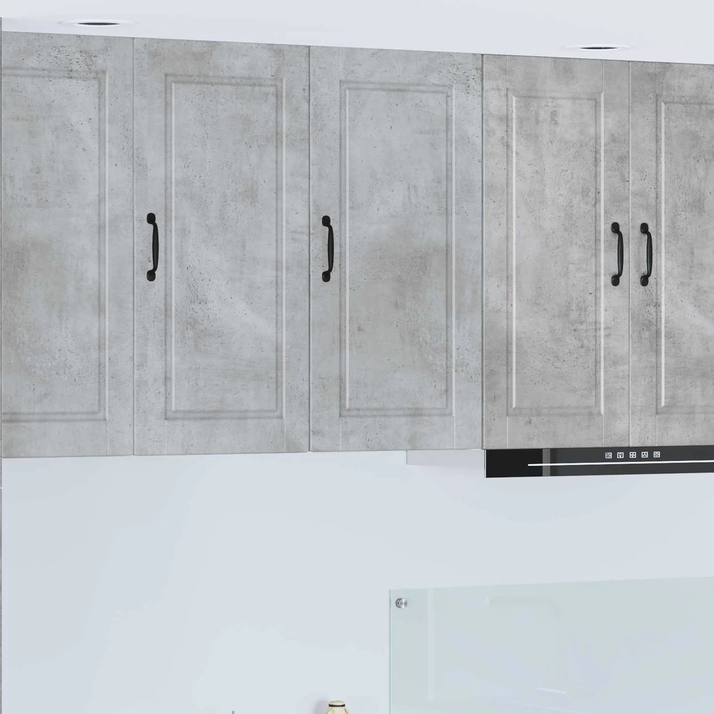 vidaXL Armário de Cozinha Cinzento 40 x 31 x 80 cm Madeira processada