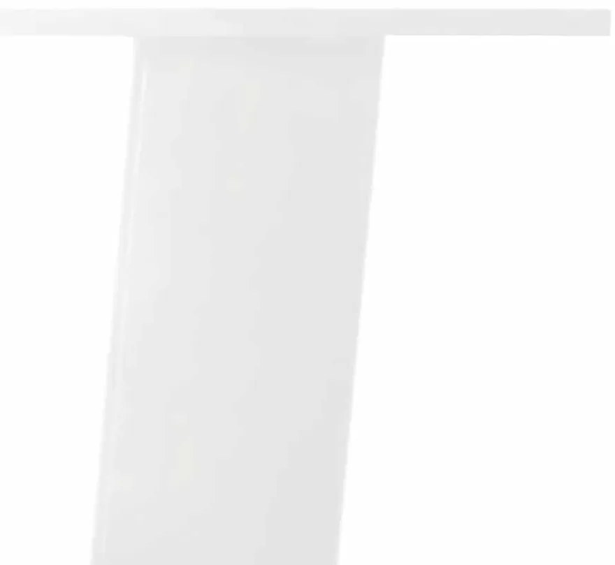Pés de mesa de console 4 peças, branco, 72 cm, aço