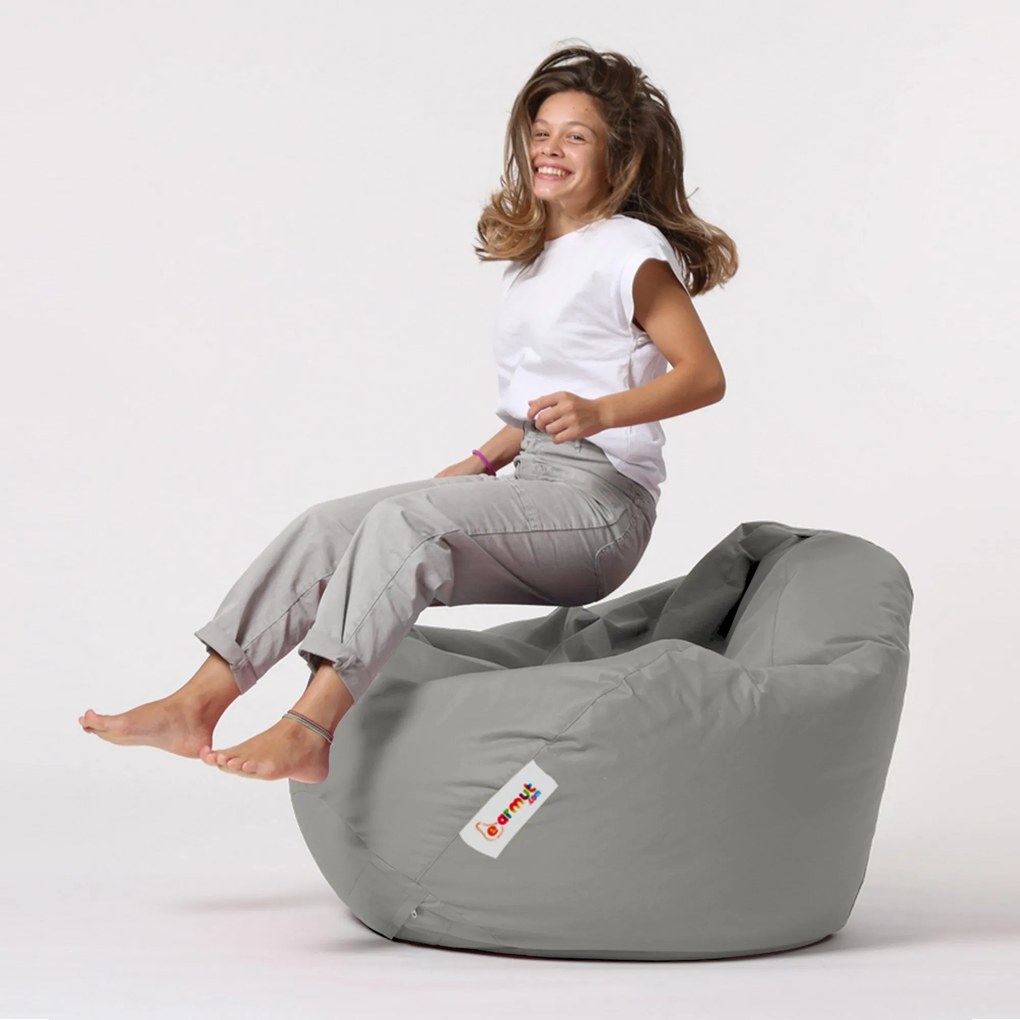 Pufe de Jardim Premium XXL – Fumo – 115x130x39 cm | Tribo Home