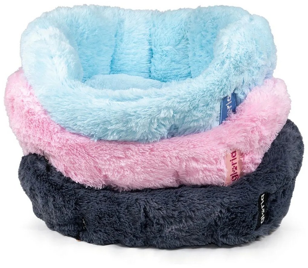 Cama de cão Gloria BABY Azul (75 x 65 cm)