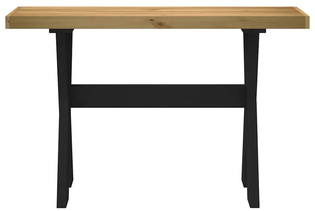 Mesa consola NOAIN pernas em forma de X 120x30x75 cm
