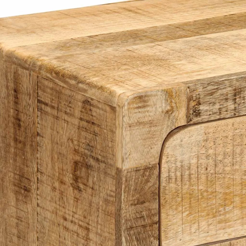 Mesas de cabeceira 2 pcs 40x32x46 cm mangueira áspera maciça