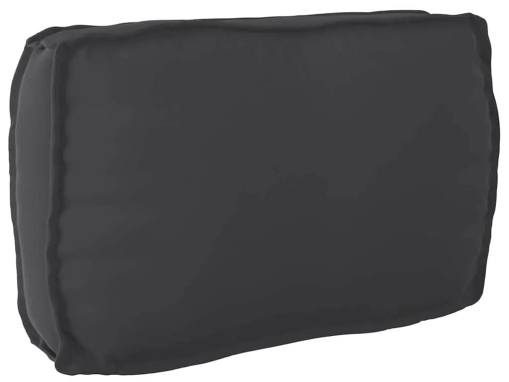 vidaXL Almofada de Palete para Encosto Preta 70 x 40 x 12 cm em Tecido Oxford